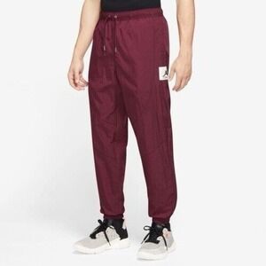 Nike Air Jordan Essential Statement Woven Track Pants Maroon DQ7474-680 Men's L